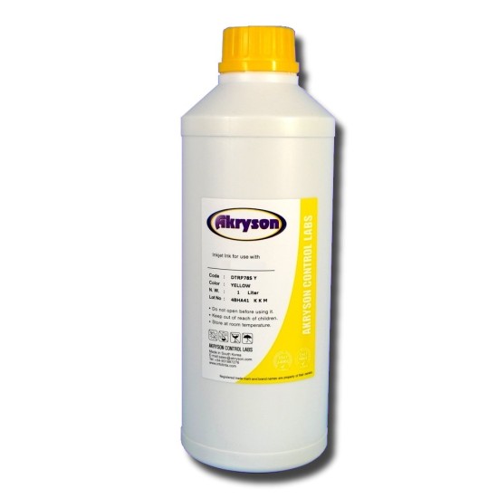 Compatible Roland 1000ml Tinta para Recarga Amarillo Tinta Ecosolvente para Plotter