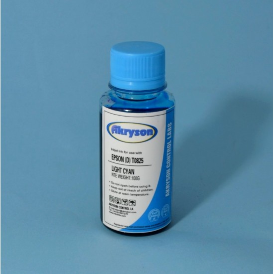 Recarga Tinta para Epson R360 cartucho Cyan Claro Botella de 100ml