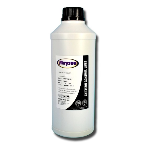 Compatible Roland 1000ml Tinta para Recarga Negro Ecosolvente