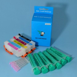 Compatible Epson XP-970 Cartuchos Recargables Autoreseteables Kit sin Tinta