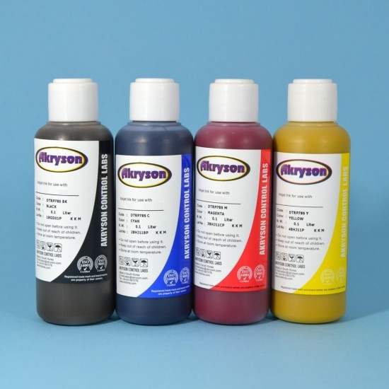 Tinta de Sublimación para Epson Color IIS Pack 4 x 100ml