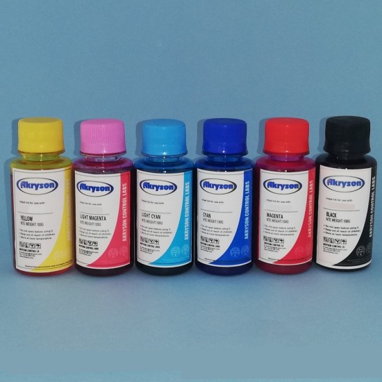 Compatible Epson RX700 Pack 6 x 100ml Tinta para Recarga