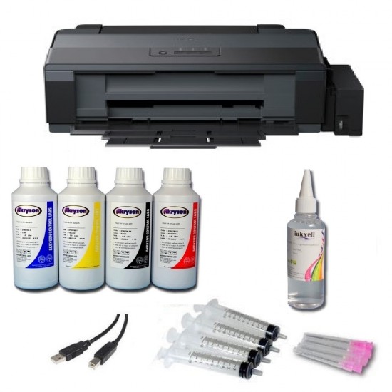 Impresora Epson ET-14000 A3 Pack con Tinta Extra 4x500ml y Limpiador de Cabezal