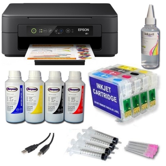 Pack Impresora Epson WF 2010W + Tintas + Cartuchos Autoreseteables Pack Impresora Epson WF 2010W + Tintas + Cartuchos Autoreseteables