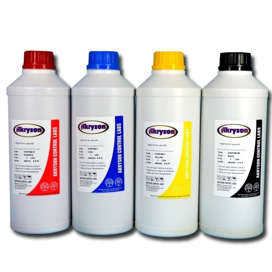 Tinta de Sublimación Pack 4 Botellas 1 Litro impresoras Compatible Epson – Todos los modelos