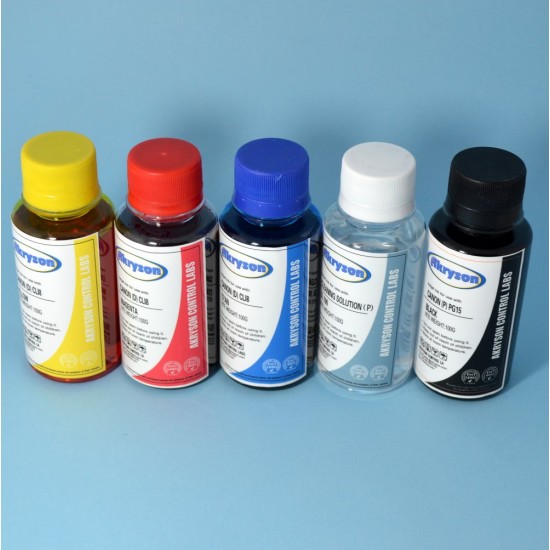 Tinta Recarga Canon Pixma MG3600 Pack 4x100ml + Liquido limpiador Cartuchos PG-540XL & CL-541XL