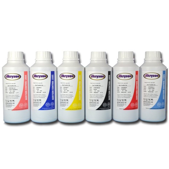 Sublimación para Epson EcoTank L850 Pack 6xMedio Litro Tinta para Recarga