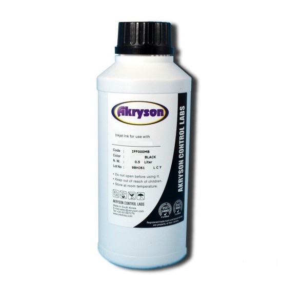 Botella Tinta Recarga para Epson EcoTank ET-2720 Medio Litro Negro