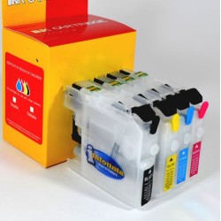 Compatible Brother MFC-J4710DW MFC-J650DW Pack Cartuchos Recargables