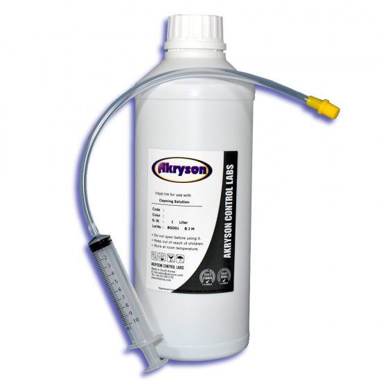 Artisan 1430 Liquido Limpiador Compatible para Tintas DTF 1 Litro +  Jeringa con Adaptador para Limpieza