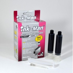 Recarga para Canon Kit de Tinta Cartucho BCI-3BK  BCI-3eBK Negro