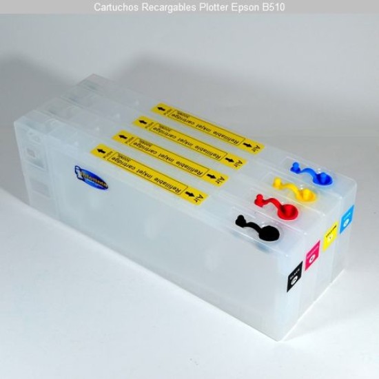 Cartuchos Recargables Plotter Epson B500