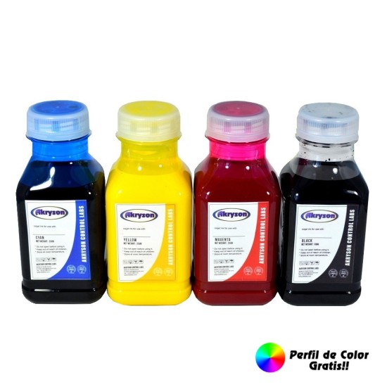 Compatible Epson WF-7110 WF-7210 WF-2630 WF-2510 WF-2010 Tinta de Sublimación Pack 4x250ml