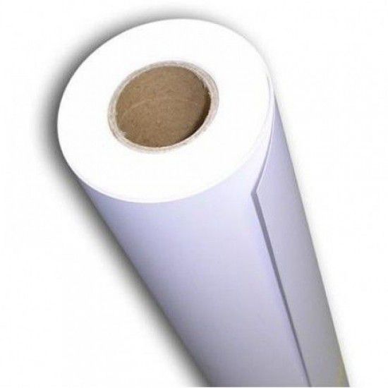 Rollo papel Brillante Blanco para Plotter 190g/m2 127cm ancho 30m largo