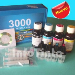 Compatible Brother LC900BK-LC900Y Kit de Recarga de Cartuchos