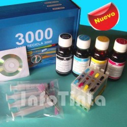Compatible Epson R240 R245 RX420 RX425 Kit de Recarga de Cartuchos
