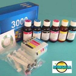 Compatible Epson Photo RX700 Kit de Recarga de Cartuchos