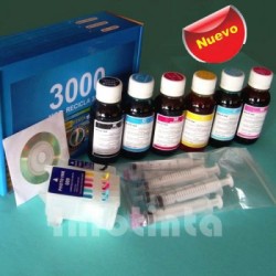 Compatible Epson T007 T009 Kit de Recarga de Cartuchos