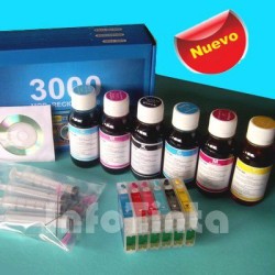 Compatible Epson 1500W 1400 1410 Kit de Recarga de Cartuchos