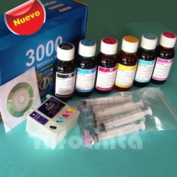Compatible Epson T026 T027 Kit de Recarga de Cartuchos