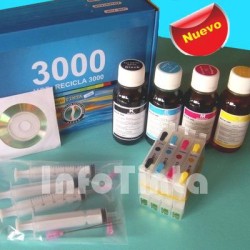 Compatible Epson D68 DX3850 DX4800 D88 Kit de Recarga de Cartuchos