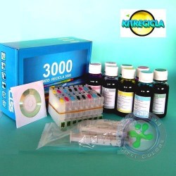 Compatible Epson R800 R1800 Kit de Recarga de Cartuchos