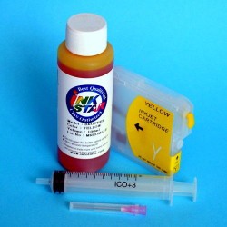 Brother DCP-163C Cartucho Recargable vacio Amarillo mas Tinta