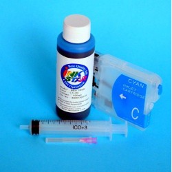 Brother DCP-377CW Cartucho Recargable vacio Cyan mas Tinta