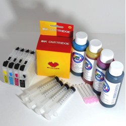 Compatible Brother MFC-J880DW Cartuchos Recargables Autoreseteables Kit con Tintas