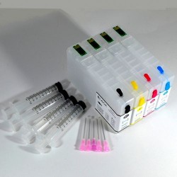 Compatible Epson WF-4640DTWF Cartuchos Recargables Autoreseteables Kit sin Tinta