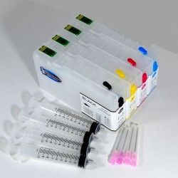 Compatible Epson WF-5110DW Cartuchos Recargables Autoreseteables Kit sin Tinta
