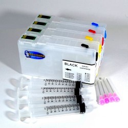 Compatible Epson WF-5620DWF Cartuchos Recargables Autoreseteables Kit sin Tinta
