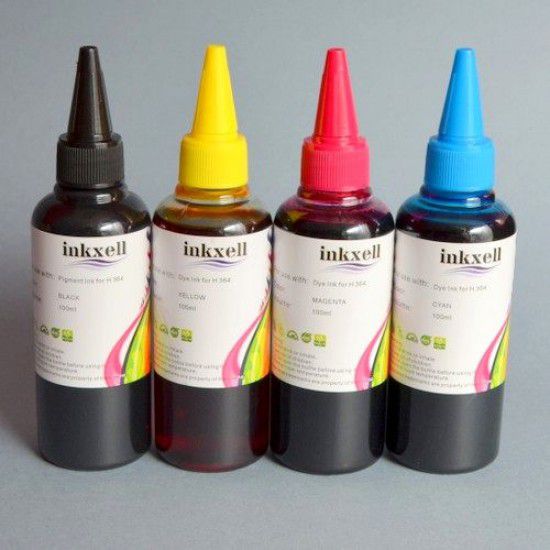 Pack 4 Botellas de tinta para Canon de 4 colores