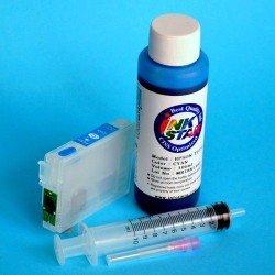 Cartucho recargable para Epson DX4000 vacio Cyan mas Tinta
