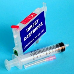 Cartucho Recargable para Epson R245 Autoreseteable Vacio Magenta