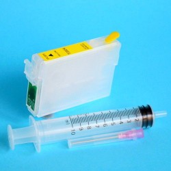 Cartucho Recargable para Epson R285 Autoreseteable Vacio Amarillo