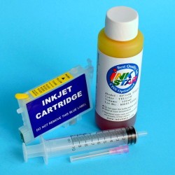 Cartucho recargable para Epson RX620 vacio Amarillo mas Tinta