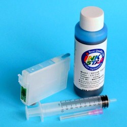 Cartucho recargable para Epson RX685 vacio Cyan Claro mas Tinta