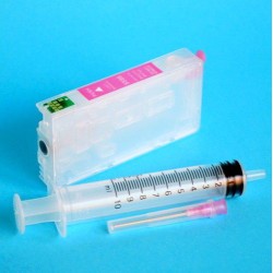 Cartucho Recargable para Epson RX700 Autoreseteable Vacio Magenta Claro