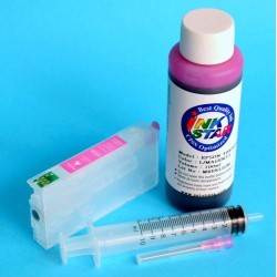 Cartucho recargable para Epson RX700 vacio Magenta Claro mas Tinta