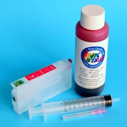 Cartucho recargable para Epson RX700 vacio Magenta mas Tinta