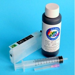 Cartucho recargable para Epson RX700 vacio Negro mas Tinta