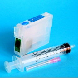 Cartucho Recargable para Epson SX110 Autoreseteable Vacio Cyan