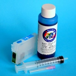 Cartucho recargable para Epson SX210 vacio Cyan mas Tinta