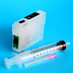 Cartucho Recargable para Epson SX610FW Autoreseteable Vacio Negro