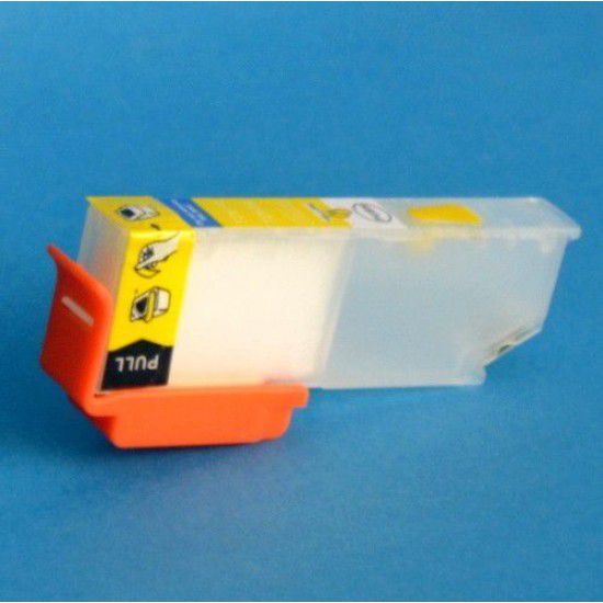 Cartucho Recargable para Epson XP-600 amarillo sin tinta Autoreseteable