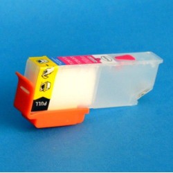 Cartucho Recargable para Epson XP-605 magenta sin tinta Autoreseteable