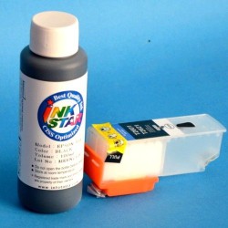 Cartucho Recargable para Epson XP-800 negro mas tinta