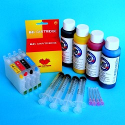 Compatible Epson DX4850 Cartuchos Recargables Autoreseteables Kit con Tintas