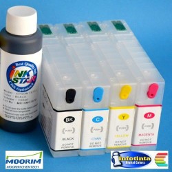 Compatible Epson WP-4015 DN Cartuchos Recargables Autoreseteables Kit sin Tinta